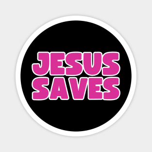 Jesus saves Magnet